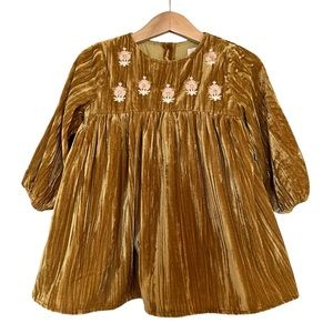 Louise Misha Chachani Dress - Honey Mustard